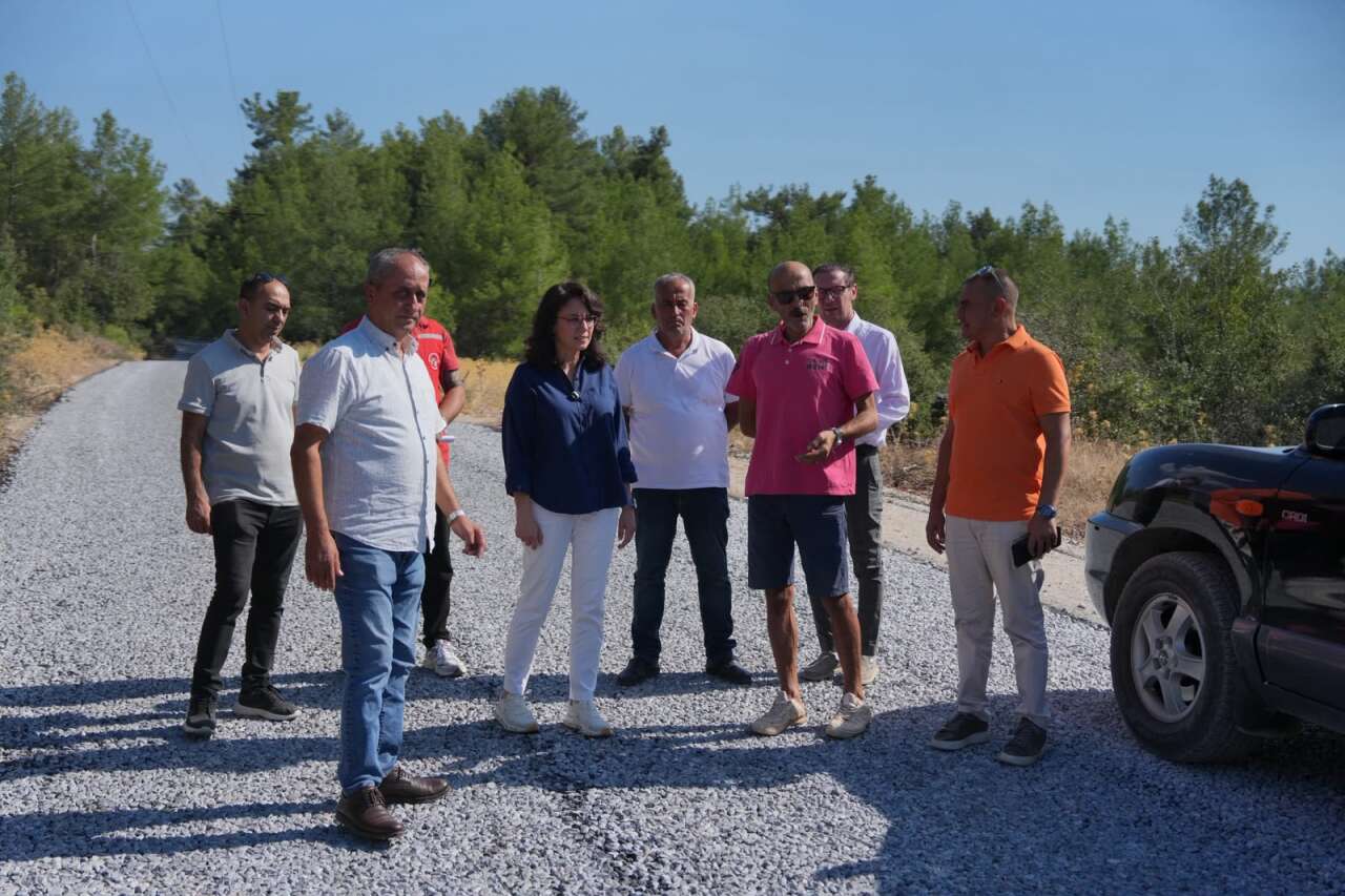 Menteşe’de İki Mahalleyi Bağlayan Yeni Yol Tamamlandı 2